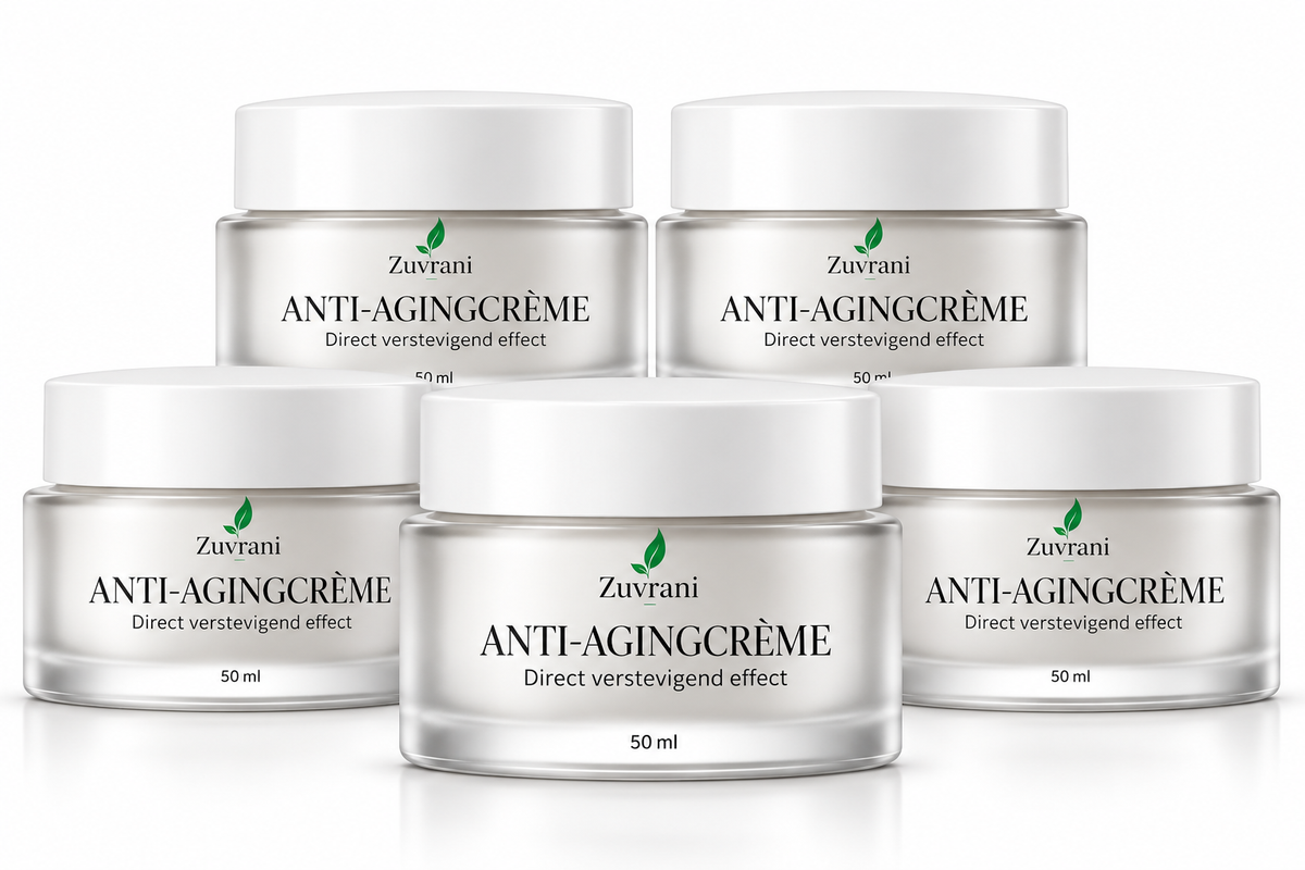 5x Zuvrani ANTI-AGINGCRÈME (3+2 GRATIS)