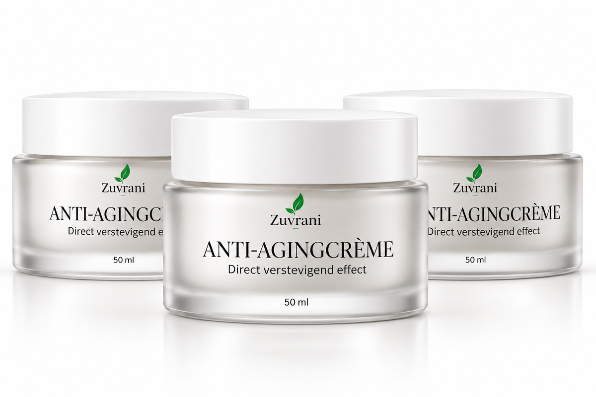 3x Zuvrani ANTI-AGINGCRÈME (2+1 GRATIS)